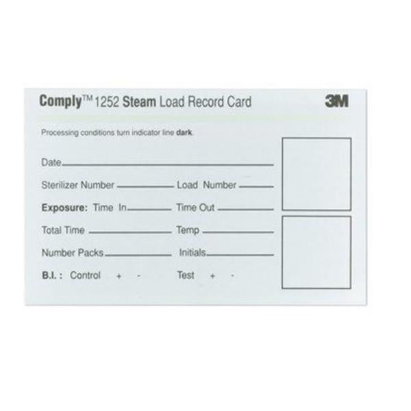 Card Load Record Comply 3 in x 5 in White 1000/Ca